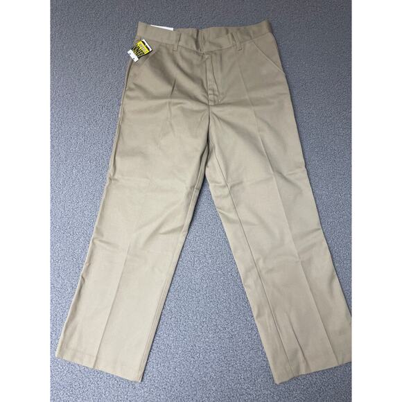 2 Authentic Galaxy Uniforms many & Khaki Pants Flat Front Sizes 16H 16 husky - Picture 8 of 11
